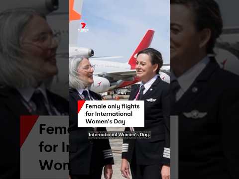 Female only flights for International Women&#039;s Day