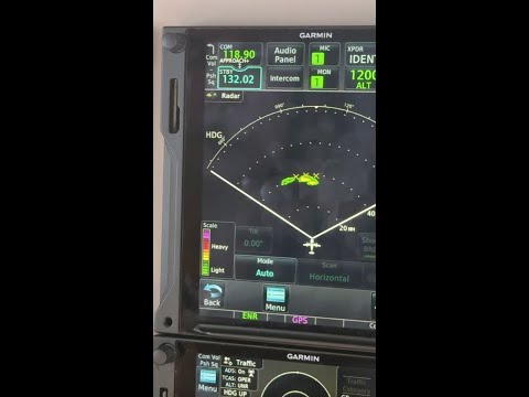 GWX 8000 StormOptix Weather Radar: Auto Mode