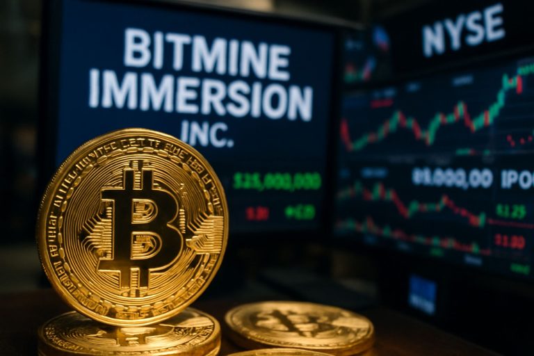 BitMine Immersion raketově roste: IPO za 18 milionů dolarů, nákupní horečka Bitcoinu, vyzdvihnutí na NYSE zapaluje tržní šum